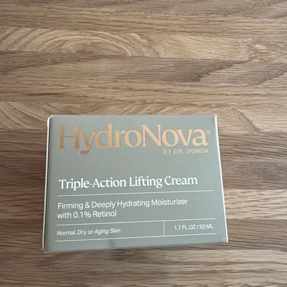 HYDRONOVA Triple Action Lifting Cream with Retinol 1.7 fl oz Sealed 7/26 Exp